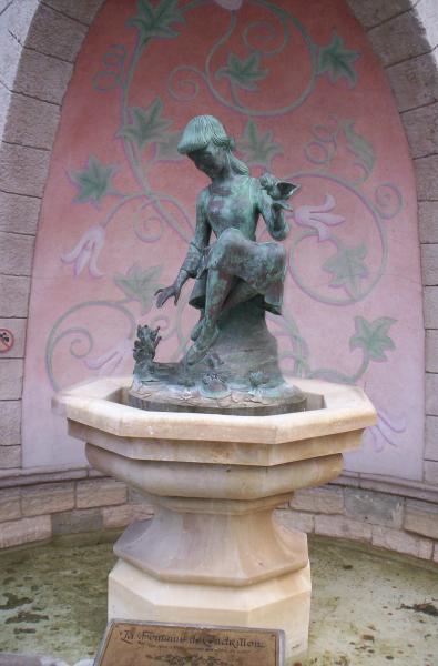 la fontaine de cendrillon