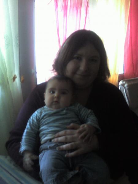 moi et ma niece lina le 18 fevrier 2007